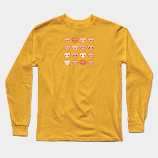 Say it with hearts Long Sleeve T-Shirt